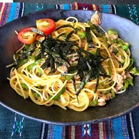 ピーマンとツナの和風パスタ|田中章さん