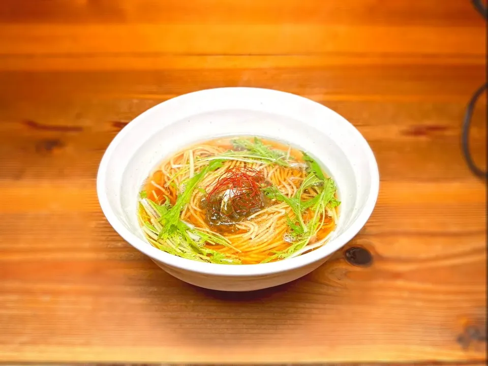 かけ麺|ひのけいた(鉄板グリルをかし、まぜそば)さん