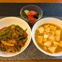 ☆チンヂャオロース　☆麻婆豆腐　☆中華あえ|chikakoさん