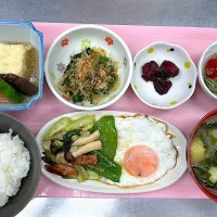 朝ごはんです