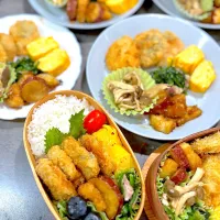 梅しそチキンカツ弁当|のんさん