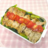 トンテキ弁当♥|みちゅあしさん