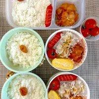 海老焼売弁当。旦那さん、娘弁当。|ゆーこ。さん