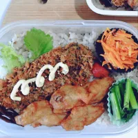 高校生運動部弁当（ご飯350g、ささみソーセージ）|rinchusさん