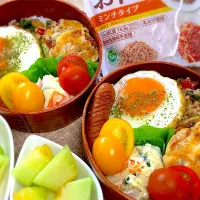 今日の夫婦弁⁽⁽ ◟(灬 ˊωˋ 灬)◞ ⁾⁾💕|桃実さん