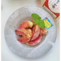 桃のアールグレイマリネ🍑| yucca@さん