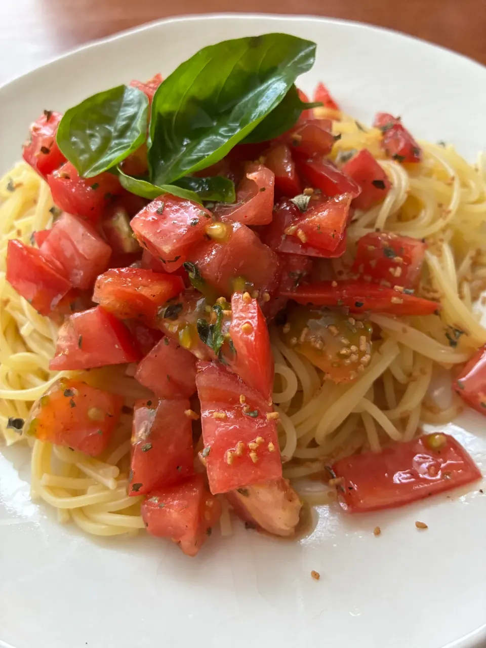 つぶみそフレッシュトマトパスタ|yunyunさん