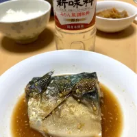 単身赴任中の男飯(鯖の味噌)|おおもりの星さん