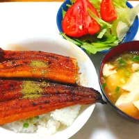 7/22の夕食
鰻丼|卯月さん