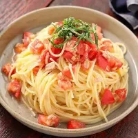 トマトとツナの冷製パスタ|ヤマサ醤油公式アカウントさん
