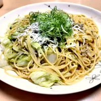 シラスの和風パスタ|山内慎也さん