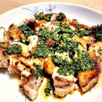 鶏もも肉のジェノベーゼ|山内慎也さん