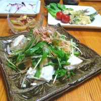 水菜とお豆腐のヘルシーサラダ|とまと🍅さん