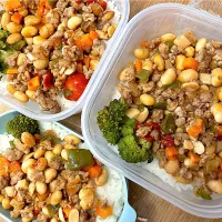 ポークビーンズ風お弁当|Pecoさん