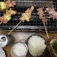 夕食　焼きとり|ATさん