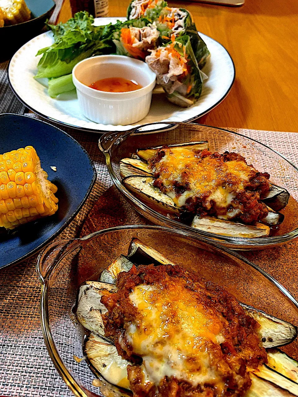 茄子のミートソースグラタン|Mikaさん