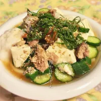 冷や汁うどん|ももさん