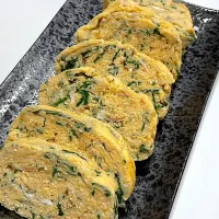 だし巻き玉子|ちぃさんさん