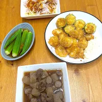 今日の晩ごはんです。|地蔵菩薩さん