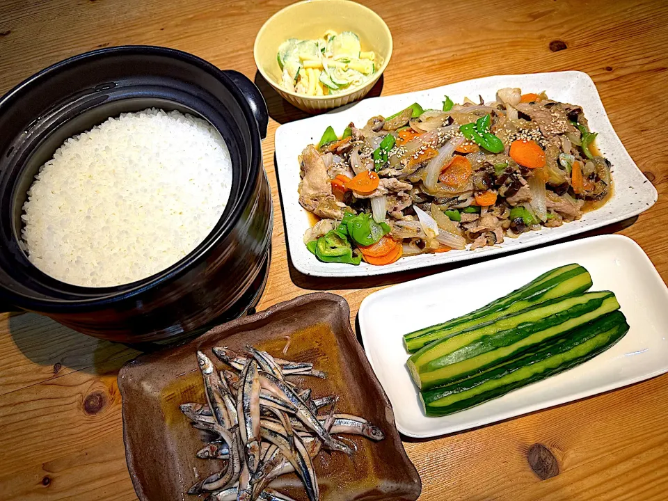 今日の晩御飯（R7.7.23）|え〜かさん