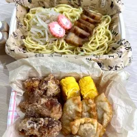 冷やしラーメン　lunch box💜|こりなさん