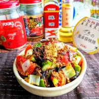🌏『世界の食卓探検隊』🇨🇳中国料理
【🇨🇳トマトの中華サラダ】|ayaさん
