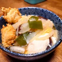 野菜と鶏団子のうどん(*^_^*)|しーPaPaさん