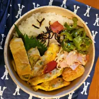 胸肉のピカタ弁当|ゆかりんぐさん
