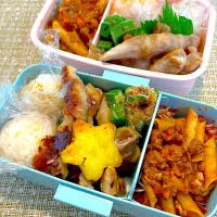 豚肉のチーズ巻き弁当|ともえもんさん