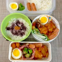 夏休みなのに毎日弁当。旦那さん、娘弁当。|ゆーこ。さん