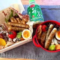 今日のヤツのお弁当（R7.7.24）|え〜かさん