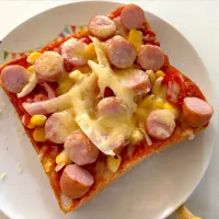 ピザトースト🍕🍞|みうのすけさん