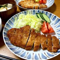 ＊とんかつ定食＊|＊抹茶＊さん