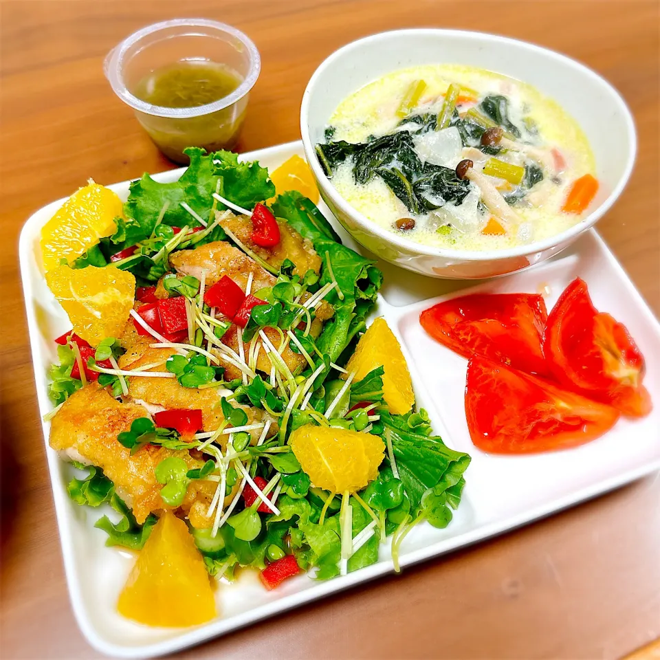 サラダ仕立てチキン南蛮|teritamagoさん