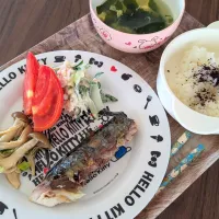 朝ご飯🐟️|明子さん