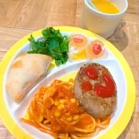 お子様プレート　ナポリタン