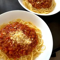 ミートソースパスタ|ハルさん