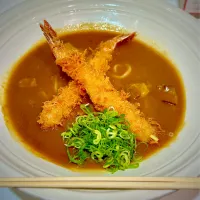 エビフライ🍤カレーうどん🍜|にゃあ（芸名）さん
