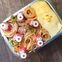 漢の…自分用🍱定番のナポリタン弁当|ᵏᵒᵘさん