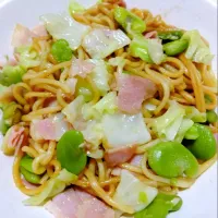 レンジで醤油焼きそば| ちゃー坊さん