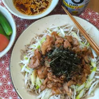 冷やし肉蕎麦|まりおさん
