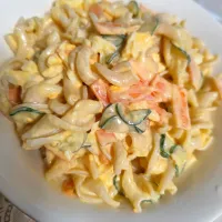 マカロニサラダつぶみそ味| m.rafuさん