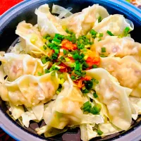 ✩.*˚海老蒸し餃子