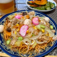 長崎皿うどん✨