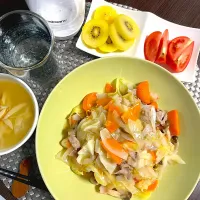 7/24晩ご飯：皿うどん|ななみんさん