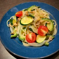 ゴーヤとツナの冷製パスタ🍝|Kouki Tanabeさん