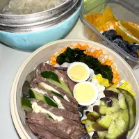 そうめん弁当　ローストビーフ|みずなさん
