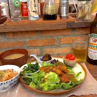トリ南蛮定食|あべたかひろさん