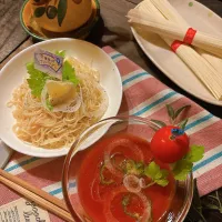 ガスパチョ風 そうめん漬けつゆ