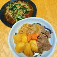 肉じゃが
麻婆ニラもやし|naoさん